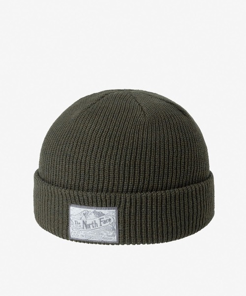 THE NORTH FACE（ザノースフェイス）の「THE NORTH FACE/ザ・ノース・フェイス ビーニー ステッチワークビーニー NN42236（ニットキャップ/ビーニー・メンズ・グレー/グリーン/ブラック×ブラック/ブラウン/オリーブ/ダークブラウン・FREE）」の5枚目の写真