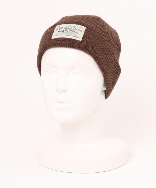 THE NORTH FACE（ザノースフェイス）の「THE NORTH FACE/ザ・ノース・フェイス ビーニー ステッチワークビーニー NN42236（ニットキャップ/ビーニー・メンズ・グレー/グリーン/ブラック×ブラック/ブラウン/オリーブ/ダークブラウン・FREE）」の18枚目の写真