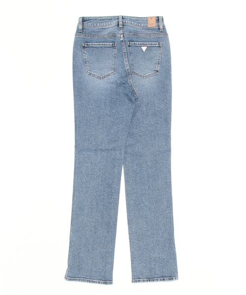 Guess（ゲス）の「Slim Straight Denim Pants（デニムパンツ・レディース・インディゴブルー・28inch/27inch/25inch/24inch/26inch）」の2枚目の写真