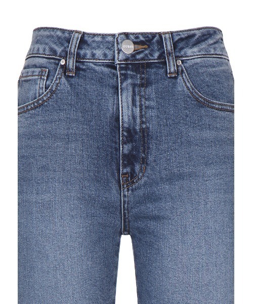 Guess（ゲス）の「Slim Straight Denim Pants（デニムパンツ・レディース・インディゴブルー・28inch/27inch/25inch/24inch/26inch）」の4枚目の写真