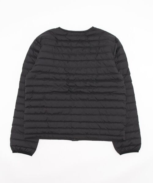 ORCIVAL（オーシバル）の「INNER DOWN CREWNECK JACKET（ノーカラージャケット・レディース・ブラック/ベージュ系その他・1/2）」の3枚目の写真