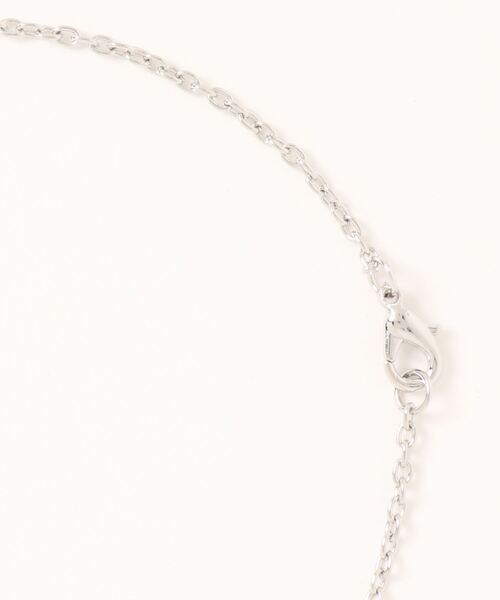 SPINNS（スピンズ）の「PICモチーフ チェーンネックレス（ネックレス・メンズ・アンティークシルバー・ONESIZE）」の2枚目の写真