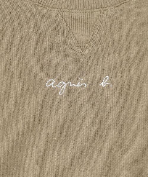 agnes b.（アニエスベー）の「K330 E SWEAT キッズ スウェット（スウェット・キッズ・ベージュ・8YEAR/12YEAR/6YEAR/10YEAR/4YEAR）」の3枚目の写真