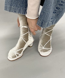 SIMONE WILD/シモーネ ワイルド　OVER KNEE SOCKS SIMONEWILD Velvet Over Knee Socks - VONDOT｜レディース