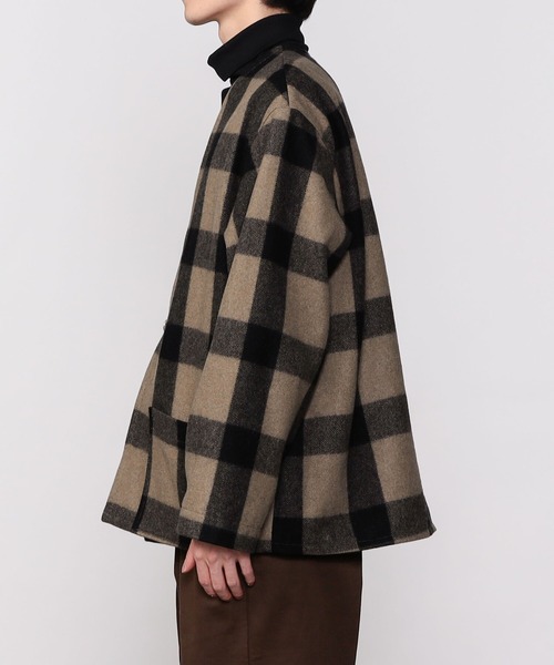 orSlow(オアスロウ)の「orSlow | 【別注】ノーカラージャケット MEN(ノーカラージャケット・メンズ・ベージュ系その他・3/4)」の6枚目の写真