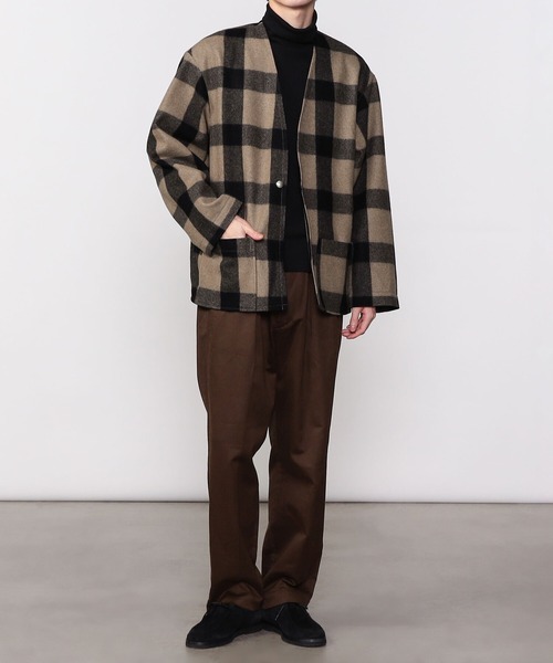 orSlow(オアスロウ)の「orSlow | 【別注】ノーカラージャケット MEN(ノーカラージャケット・メンズ・ベージュ系その他・3/4)」の15枚目の写真