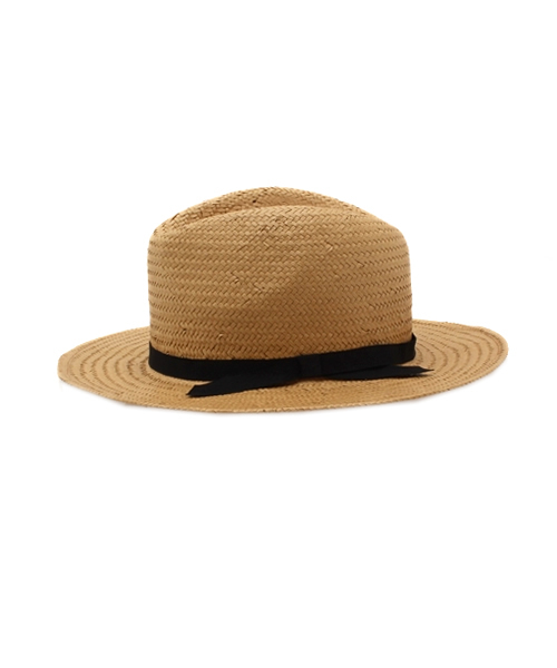 LEPSIM（レプシィム）の「ペーパーツバヒロハット　560272（ハット・レディース・アイボリー/ダークブラウン/キャメル・ONE SIZE）」の4枚目の写真