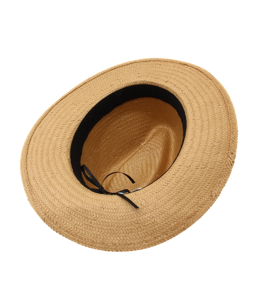 LEPSIM（レプシィム）の「ペーパーツバヒロハット　560272（ハット・レディース・アイボリー/ダークブラウン/キャメル・ONE SIZE）」の8枚目の写真