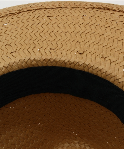 LEPSIM（レプシィム）の「ペーパーツバヒロハット　560272（ハット・レディース・アイボリー/ダークブラウン/キャメル・ONE SIZE）」の9枚目の写真