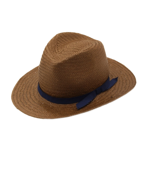 LEPSIM（レプシィム）の「ペーパーツバヒロハット　560272（ハット・レディース・アイボリー/ダークブラウン/キャメル・ONE SIZE）」の12枚目の写真