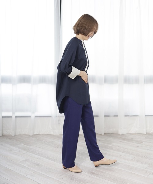 SESTO（セスト）の「立体クッションインソールのVカット美脚ウッドヒールパンプス（パンプス・レディース・ベージュ/ブラウン/アイボリー/ブラック・22.5cm/23.0cm/23.5cm/24.0cm/24.5cm/25.0cm）」の8枚目の写真