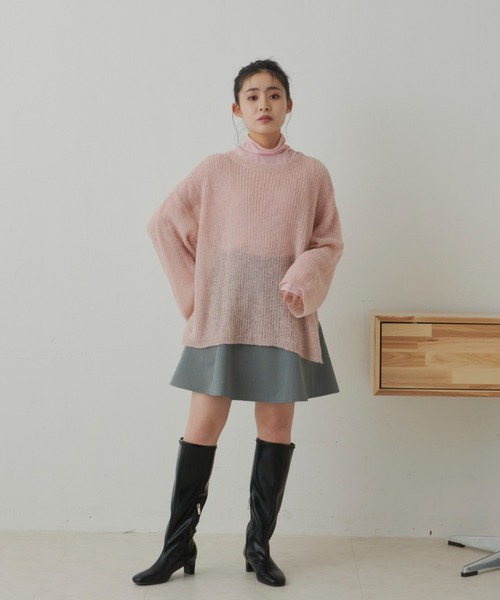 VANNIE U（ヴァニーユー）の「パターンフレアミニスカート（スカート・レディース・ブラック/グレー・FREE）」の19枚目の写真