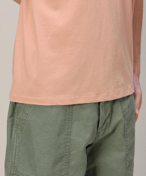 BEAUTY&YOUTH UNITED ARROWS（ビューティーアンドユースユナイテッドアローズ）の「BY チューブ 1ポケット VネックTシャツ： ◆（Tシャツ/カットソー・メンズ・ホワイト/グレー/ライトピンク/クリーム/ライム/ネイビー・MEDIUM/SMALL/LARGE/X-LARGE）」の20枚目の写真