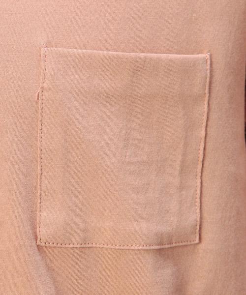 BEAUTY&YOUTH UNITED ARROWS（ビューティーアンドユースユナイテッドアローズ）の「BY チューブ 1ポケット VネックTシャツ： ◆（Tシャツ/カットソー・メンズ・ホワイト/グレー/ライトピンク/クリーム/ライム/ネイビー・MEDIUM/SMALL/LARGE/X-LARGE）」の22枚目の写真