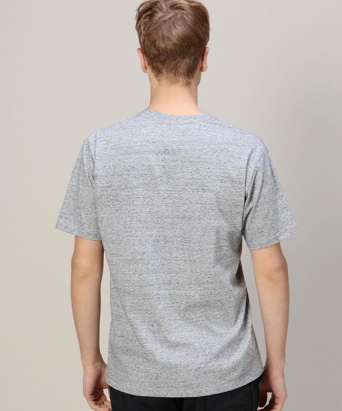 BEAUTY&YOUTH UNITED ARROWS（ビューティーアンドユースユナイテッドアローズ）の「BY チューブ 1ポケット VネックTシャツ： ◆（Tシャツ/カットソー・メンズ・ホワイト/グレー/ライトピンク/クリーム/ライム/ネイビー・MEDIUM/SMALL/LARGE/X-LARGE）」の14枚目の写真