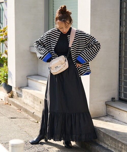 FREAK'S STORE（フリークスストア）の「BROWN × FREAK'S STORE/ブラウン 別注カメラバック（ショルダーバッグ・レディース・ブラック/オフホワイト・ONE SIZE）」の8枚目の写真