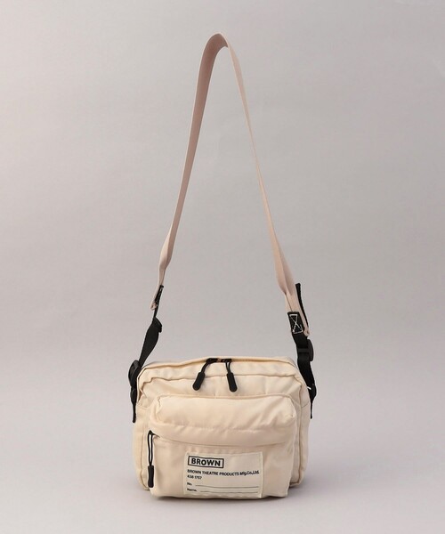 FREAK'S STORE（フリークスストア）の「BROWN × FREAK'S STORE/ブラウン 別注カメラバック（ショルダーバッグ・レディース・ブラック/オフホワイト・ONE SIZE）」の17枚目の写真