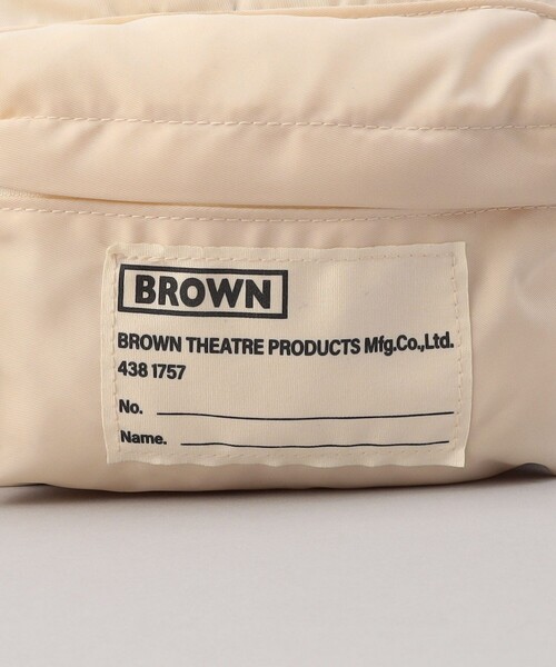 FREAK'S STORE（フリークスストア）の「BROWN × FREAK'S STORE/ブラウン 別注カメラバック（ショルダーバッグ・レディース・ブラック/オフホワイト・ONE SIZE）」の20枚目の写真