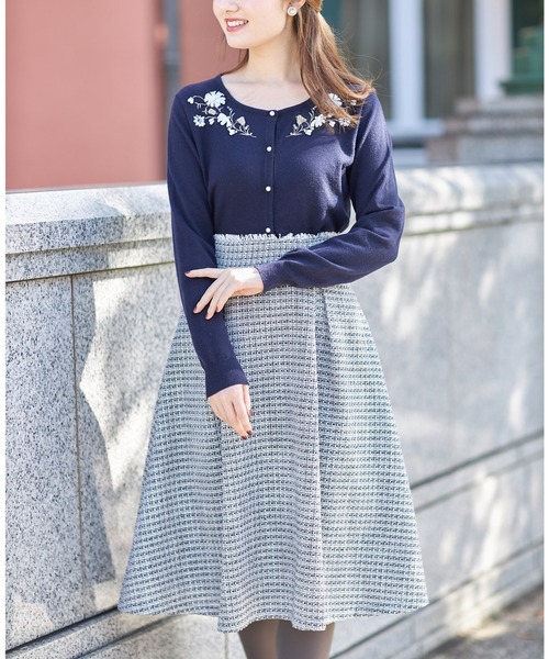 tocco closet（トッコ クローゼット）の「立体フラワー刺繍