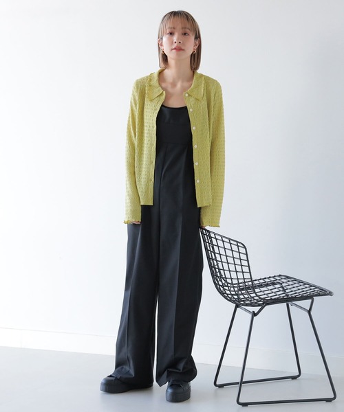 Ray BEAMS（レイビームス）の「Ray BEAMS / シャーリング シャツ（シャツ/ブラウス・レディース・ライトブルー/オフホワイト/イエロー・ONE SIZE）」の8枚目の写真