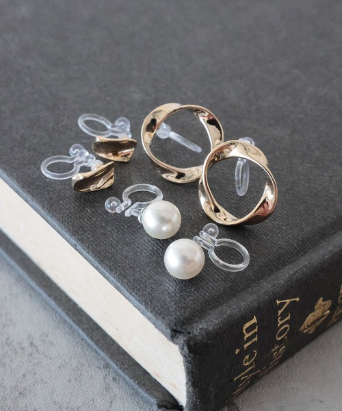 LEPSIM（レプシィム）の「3セットノンホールイヤリング　186722（イヤリング・レディース・シルバー/ゴールド/ゴールド系その他・ONE SIZE）」の3枚目の写真