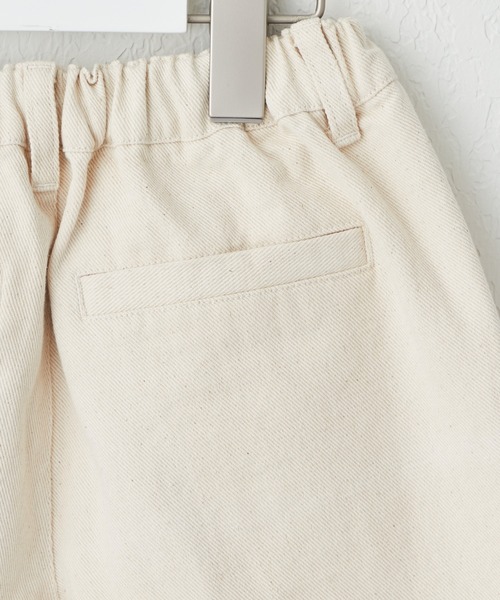 CIAOPANIC TYPY（チャオパニックティピー）の「【KIDS】【TYPY DENIM】甘織りデニムタックショーツ（デニムパンツ・キッズ・ブラック/アイボリー・S/M/L/XL/XXL）」の13枚目の写真