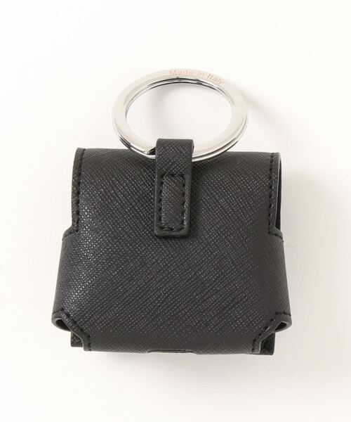 Vivienne Westwood(ヴィヴィアンウエストウッド)の「53020073-S000B-PFSAFFIANO BIOGREEN LARGE ROUNDED AIRPOD CASE(その他小物・レディース・ブラック・FREE)」の4枚目の写真