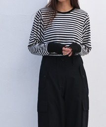 AKTE | リラックスカットソープルオーバー(Tシャツ/カットソー)
