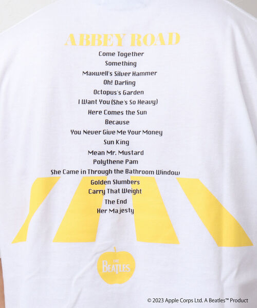 GOOD ROCK SPEED（グッドロックスピード）の「【Good Rock Speed/グッドロックスピード】THE BEATLES  abbey road プリントTシャツ（Tシャツ/カットソー・メンズ・ホワイト/ブラック/グレー・M/L/S）」の13枚目の写真