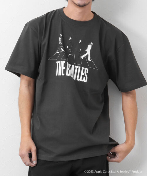 GOOD ROCK SPEED（グッドロックスピード）の「【Good Rock Speed/グッドロックスピード】THE BEATLES  abbey road プリントTシャツ（Tシャツ/カットソー・メンズ・ホワイト/ブラック/グレー・M/L/S）」の14枚目の写真
