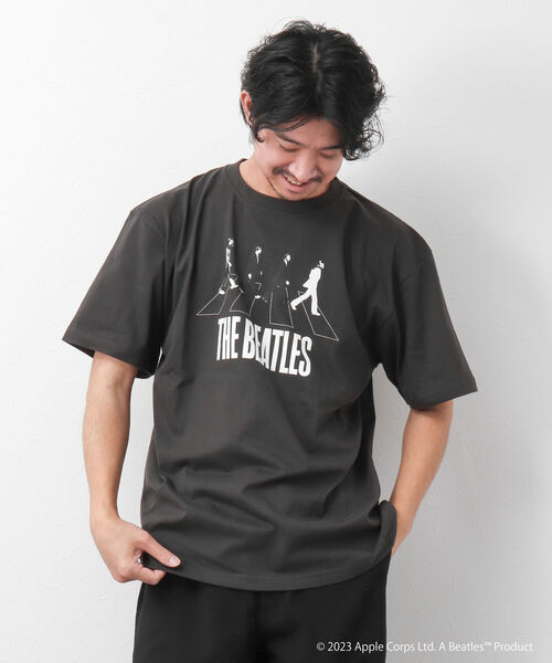 GOOD ROCK SPEED（グッドロックスピード）の「【Good Rock Speed/グッドロックスピード】THE BEATLES  abbey road プリントTシャツ（Tシャツ/カットソー・メンズ・ホワイト/ブラック/グレー・M/L/S）」の15枚目の写真