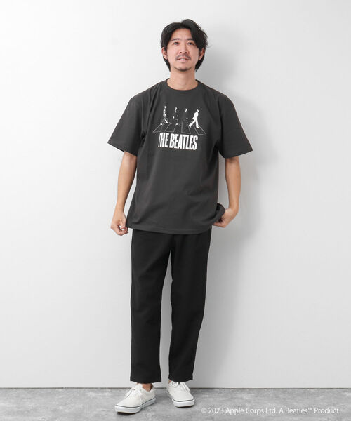 GOOD ROCK SPEED（グッドロックスピード）の「【Good Rock Speed/グッドロックスピード】THE BEATLES  abbey road プリントTシャツ（Tシャツ/カットソー・メンズ・ホワイト/ブラック/グレー・M/L/S）」の18枚目の写真