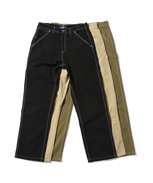 LFYT（エルエフワイティー）の「LFYT ラファイエット [Lafayette] - ロゴ ダック ペインター ロングパンツ  [OLD OVAL LOGO DUCK PAINTER PANTS LS231204]（その他パンツ・メンズ・ベージュ/オリーブ/ブラック・34inch/36inch/38inch/32inch）」の8枚目の写真