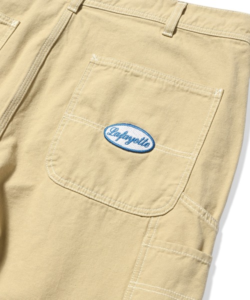 LFYT（エルエフワイティー）の「LFYT ラファイエット [Lafayette] - ロゴ ダック ペインター ロングパンツ  [OLD OVAL LOGO DUCK PAINTER PANTS LS231204]（その他パンツ・メンズ・ベージュ/オリーブ/ブラック・34inch/36inch/38inch/32inch）」の16枚目の写真