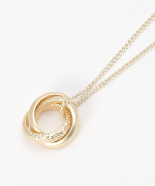 ikka（イッカ）の「メタルリングネックレス（ネックレス・レディース・ゴールド/シルバー・FREE）」の11枚目の写真