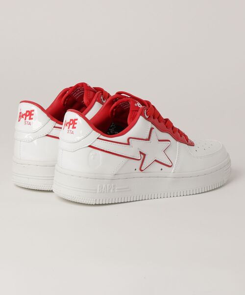 A BATHING APE（アベイシングエイプ）の「BAPE STA #8 L（スニーカー・レディース・グリーン/レッド/ネイビー・6/5）」の16枚目の写真