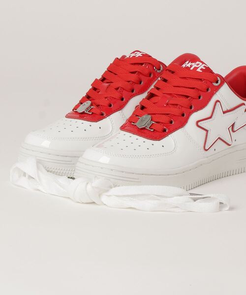 A BATHING APE（アベイシングエイプ）の「BAPE STA #8 L（スニーカー・レディース・グリーン/レッド/ネイビー・6/5）」の18枚目の写真