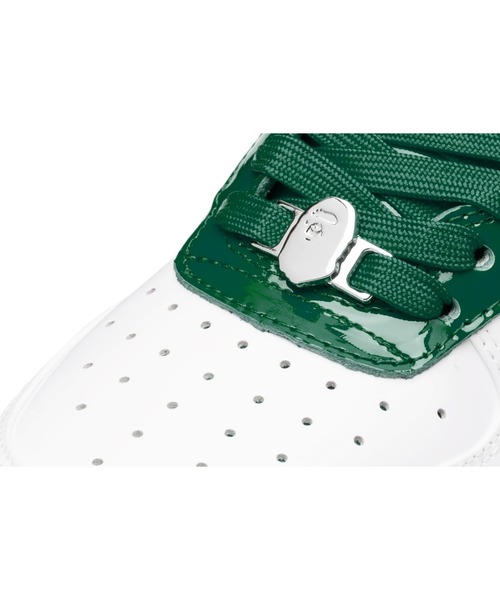 A BATHING APE（アベイシングエイプ）の「BAPE STA #8 L（スニーカー・レディース・グリーン/レッド/ネイビー・6/5）」の10枚目の写真