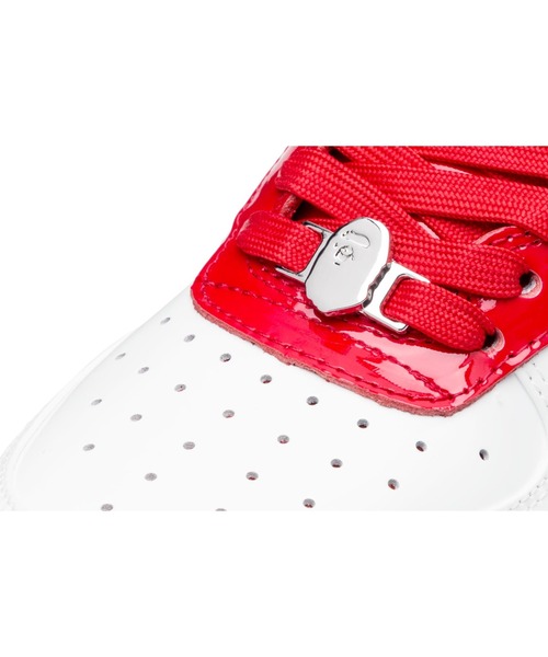 A BATHING APE（アベイシングエイプ）の「BAPE STA #8 L（スニーカー・レディース・グリーン/レッド/ネイビー・6/5）」の12枚目の写真