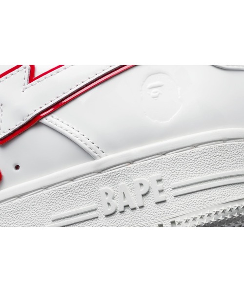 A BATHING APE（アベイシングエイプ）の「BAPE STA #8 L（スニーカー・レディース・グリーン/レッド/ネイビー・6/5）」の15枚目の写真