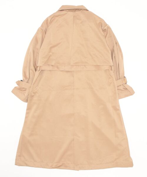 ottilie（オティーリエ）の「ottilie ボリュームスリーブトレンチ（トレンチコート・レディース・グレイッシュベージュ/ベージュ/アイボリー・FREE）」の4枚目の写真