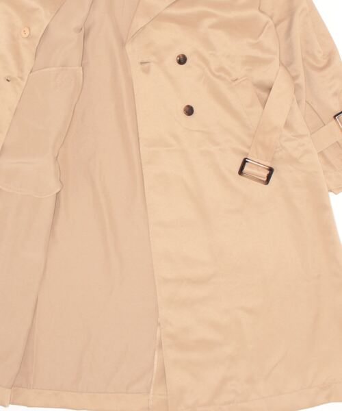 ottilie（オティーリエ）の「ottilie ボリュームスリーブトレンチ（トレンチコート・レディース・グレイッシュベージュ/ベージュ/アイボリー・FREE）」の5枚目の写真