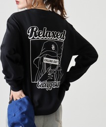 MODISH GAZE スモーキングガール Relaxed ロンT 長袖