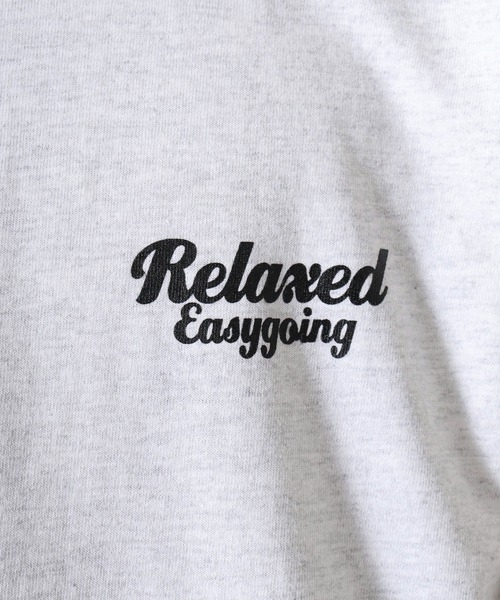 MODISH GAZE(モディシュガゼ)の「MODISH GAZE スモーキングガール Relaxed ロンT 長袖(Tシャツ/カットソー・メンズ・スミクロ/グリーン/アッシュ/ブラック・M/L/XL)」の14枚目の写真