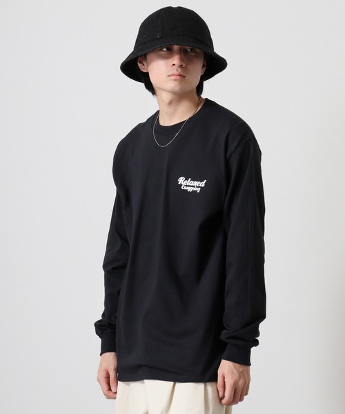 MODISH GAZE(モディシュガゼ)の「MODISH GAZE スモーキングガール Relaxed ロンT 長袖(Tシャツ/カットソー・メンズ・スミクロ/グリーン/アッシュ/ブラック・M/L/XL)」の18枚目の写真