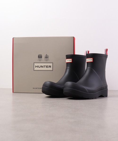 ショートブーツメンズ プレイブーツ ハンター靴 HUNTER ハンター の