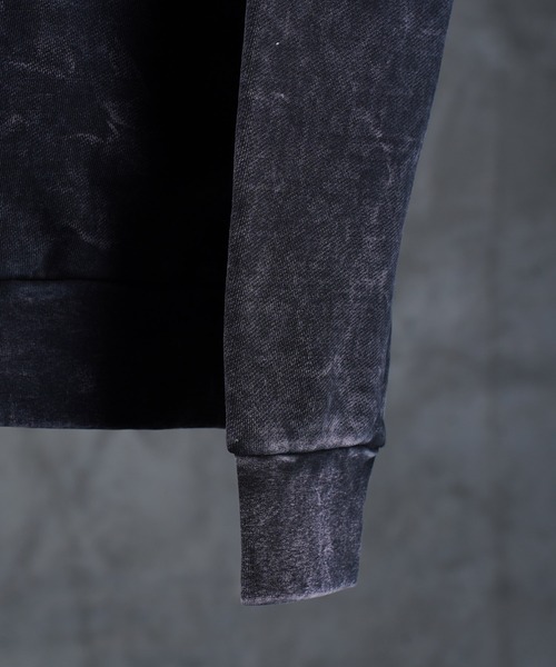 G.O.C(ジーオーシー)の「オーバーサイズピグメントプリントトレーナー(スウェット・メンズ・ブラック/ブラック系その他/ブラック系その他2・LARGE/MEDIUM)」の19枚目の写真