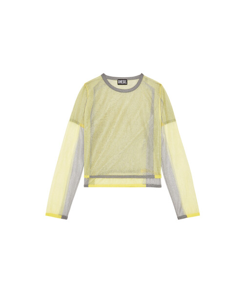 ディーゼル DIESEL ニット　レイヤード　カシミヤ DIESEL（ディーゼル）の「レディース 長袖 トップス ニット