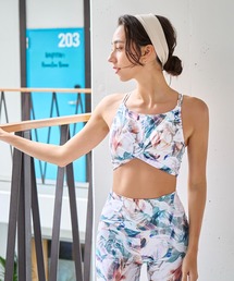 EGOIST | EGOIST/エゴイスト   水陸両用/ニュアンス柄/フィットネスブラトップ /セットアップ対応   34108(水着)