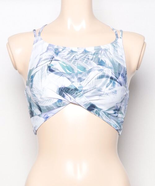 EGOIST（エゴイスト）の「EGOIST/エゴイスト   水陸両用/ニュアンス柄/フィットネスブラトップ /セットアップ対応   34108（水着・レディース・ネイビー/オレンジ・11号/9号）」の16枚目の写真